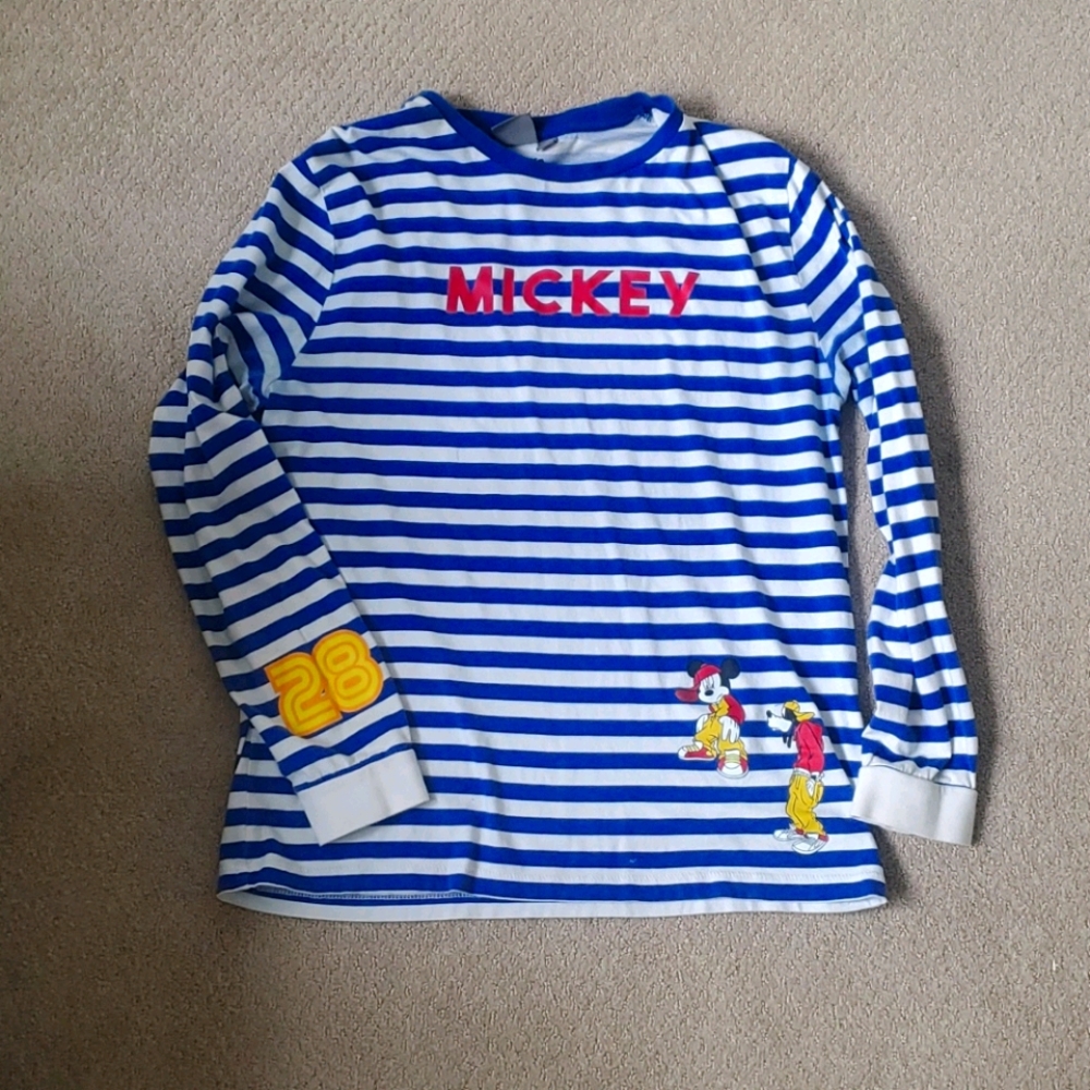Striped Mickey shirt